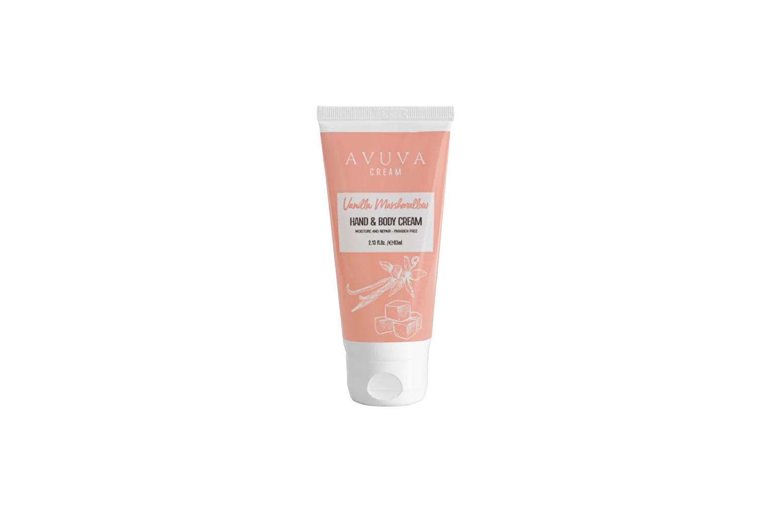 Avuva Hand and Body Cream Vanilla Marshmallow – 63ml
