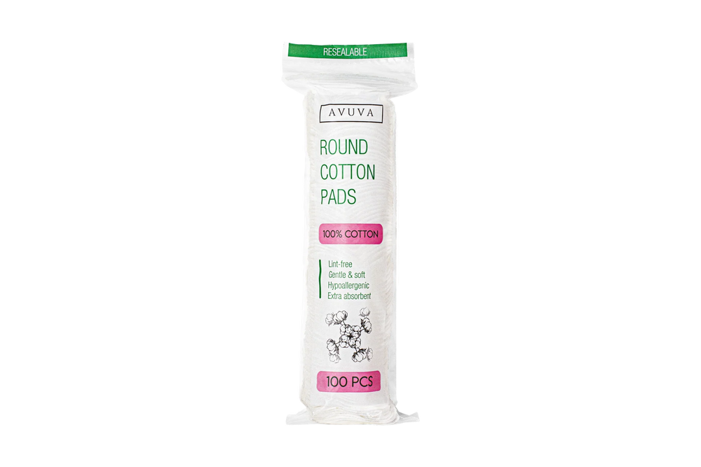 Avuva Round Cotton Pads 100 Piece