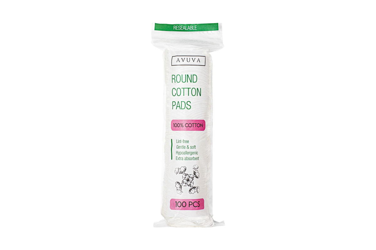 Avuva Round Cotton Pads 100 Piece