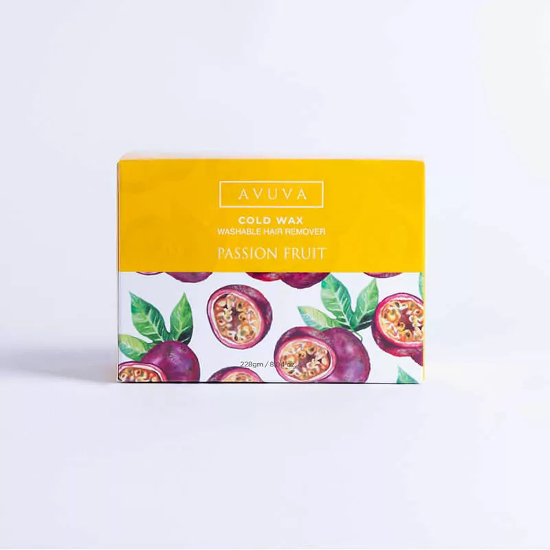 Avuva cold wax hair removal passion fruit 228 gm