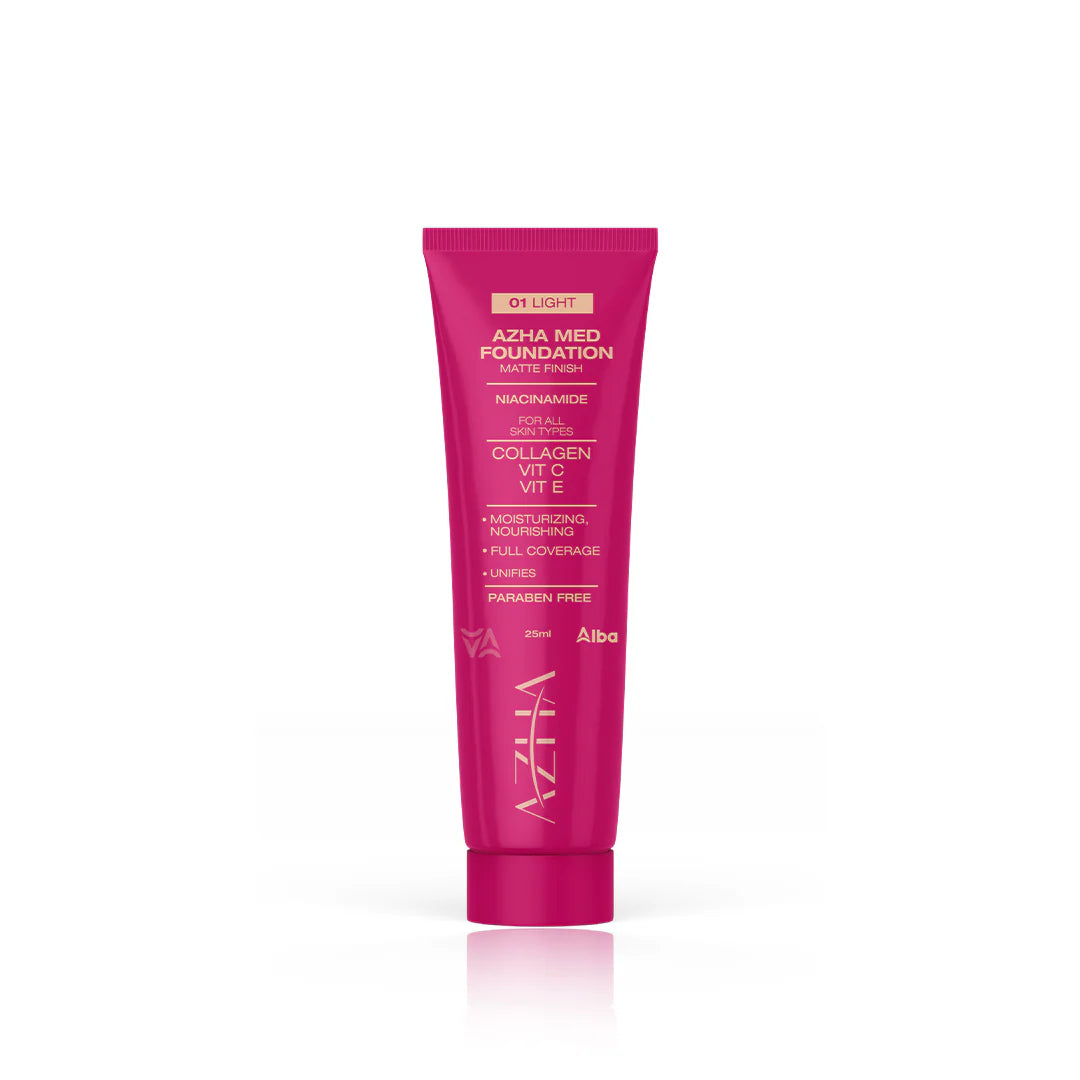 Azha Foundation 30ml Light 01