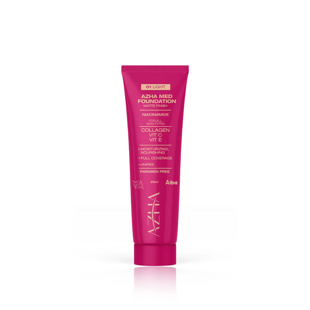 Azha Foundation 30ml Light 01