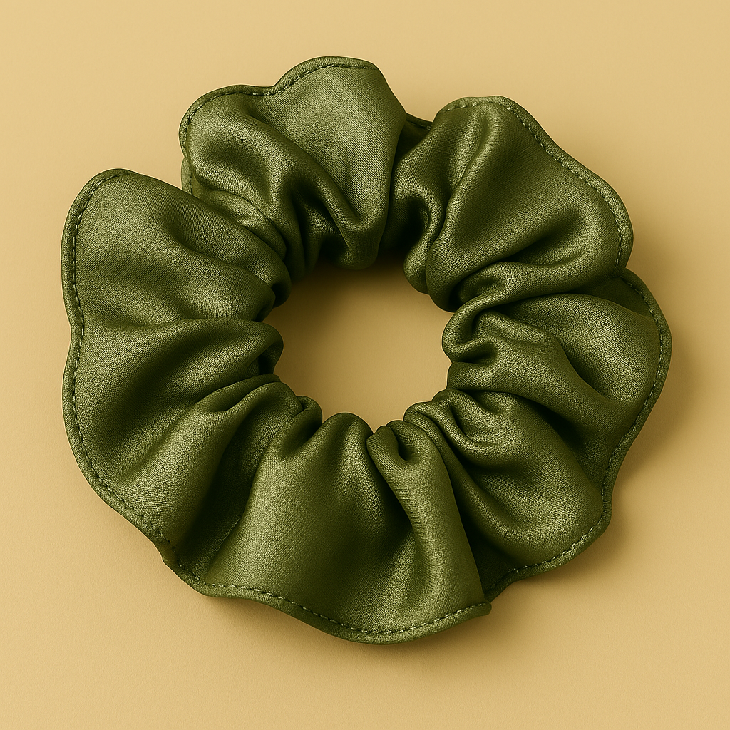 Re.MooN Satin Hair scrunchies Colorful Silk