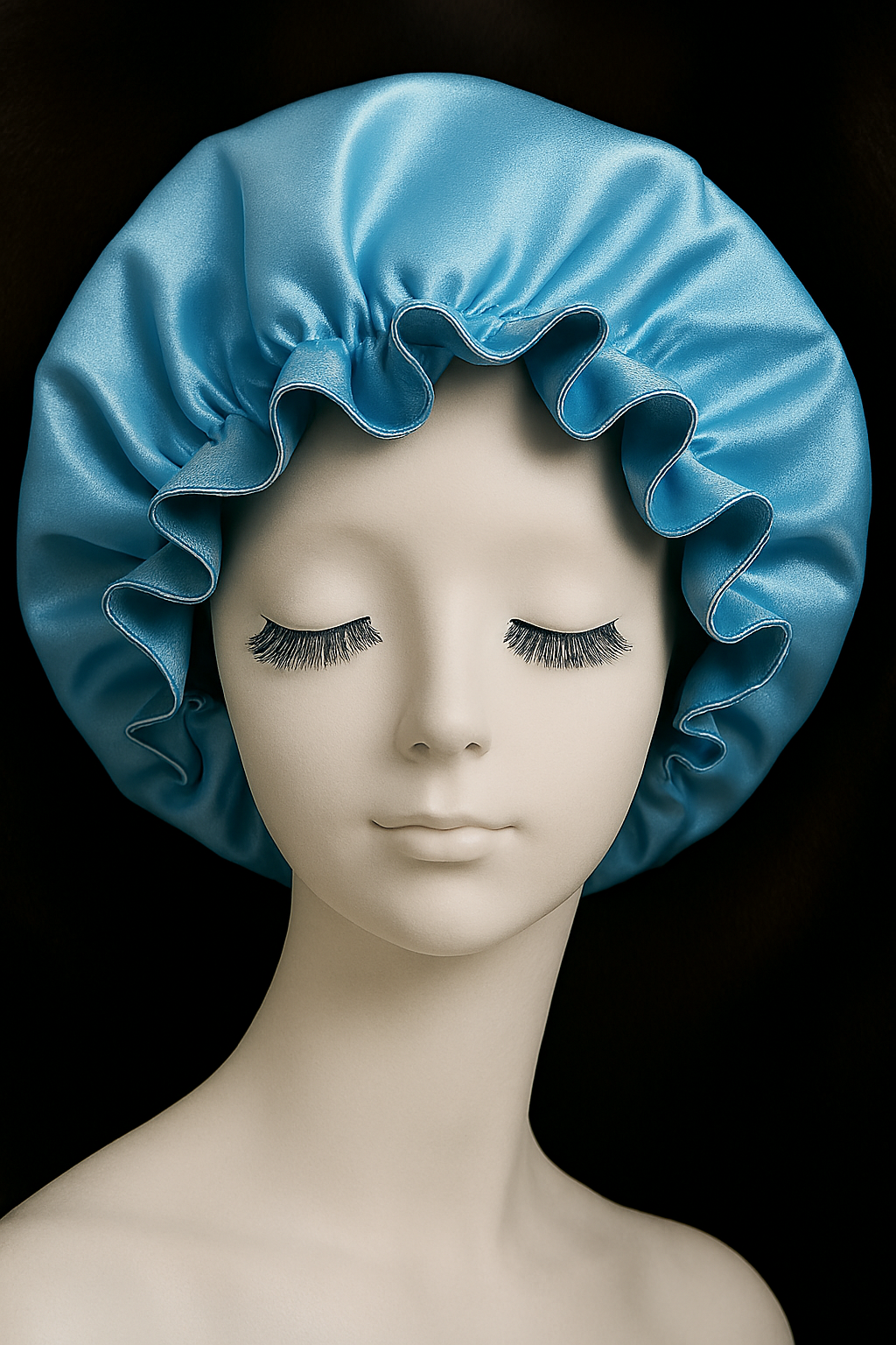 Re.MooN Large Sillk Satin Bonnet