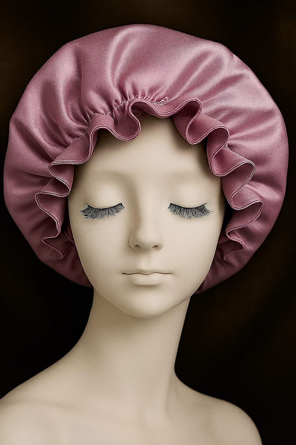 Re.MooN Large Sillk Satin Bonnet