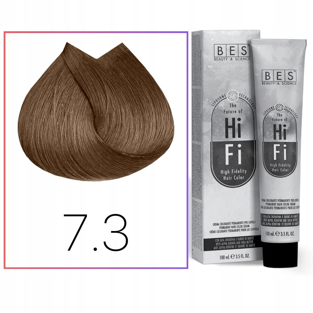 BES HI-FI Hair Color 7.3 100ml