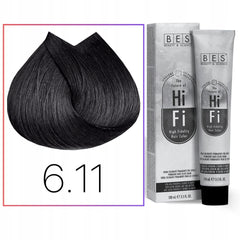 BES HI-FI Hair Color 6.11 100ml
