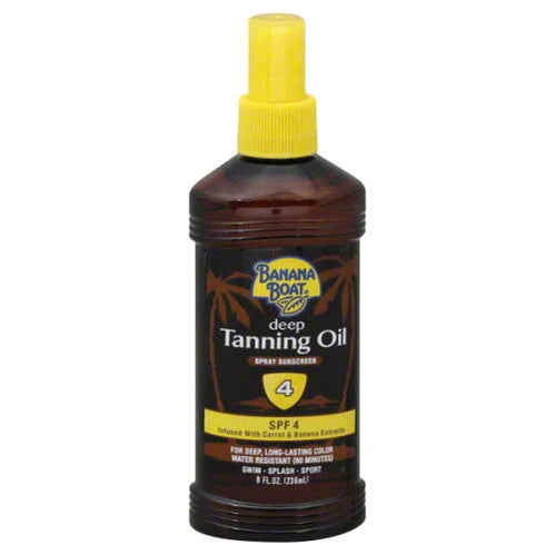 Banana Boat Deep Tanning Oil SPF 4