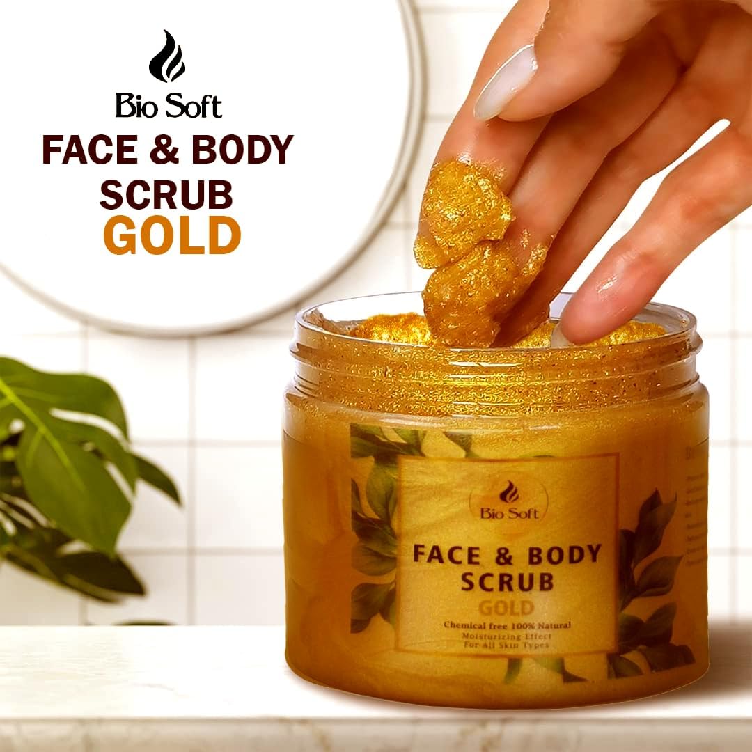 Bio Soft Golden Body and Face Scrub 500gm