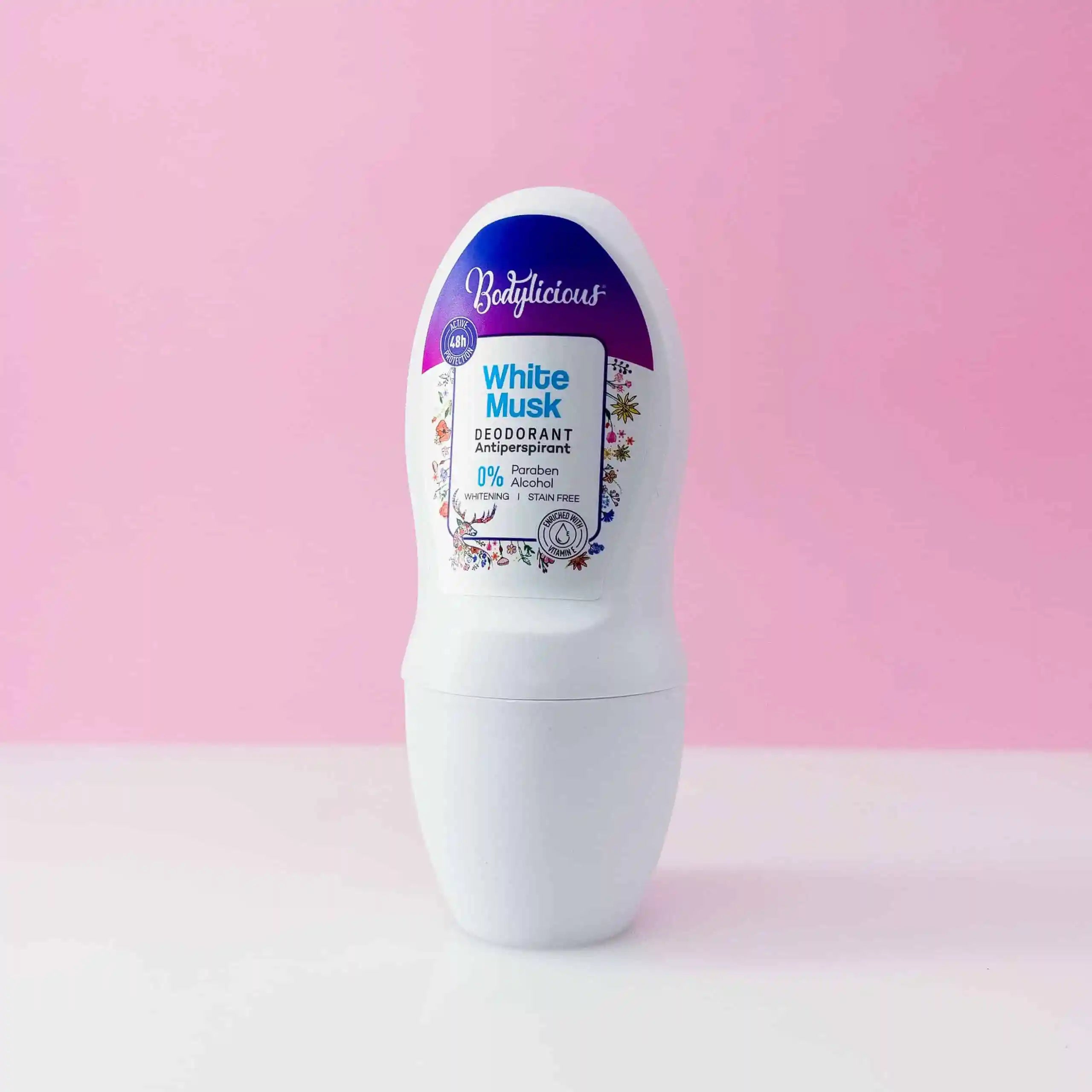 Bodylicious Roll On Deodorant White Musk 50 ml