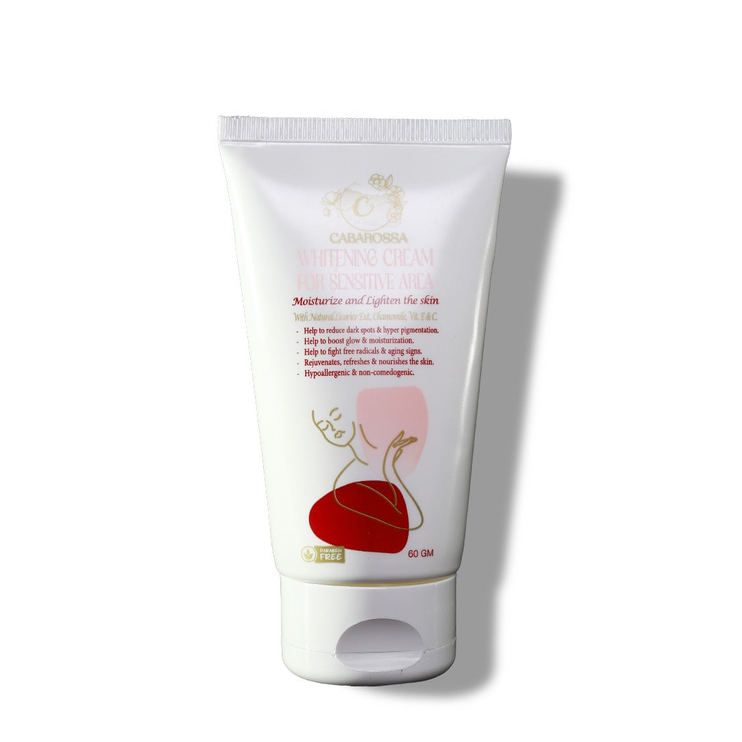 Cabarossa Whitening Cream 60g Sensitive Areas