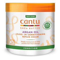 Cantu Argan Oil Leave in Conditioning Repair Cream 453g