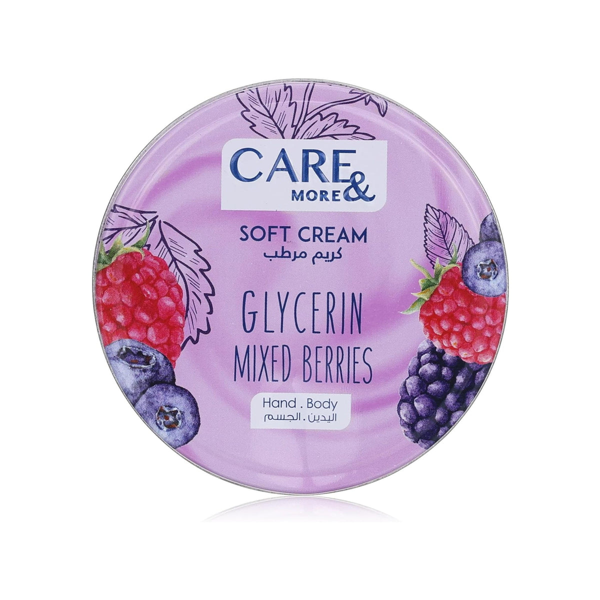 Care and More Soft Cream With Glycerin Mixed berries 75 ML