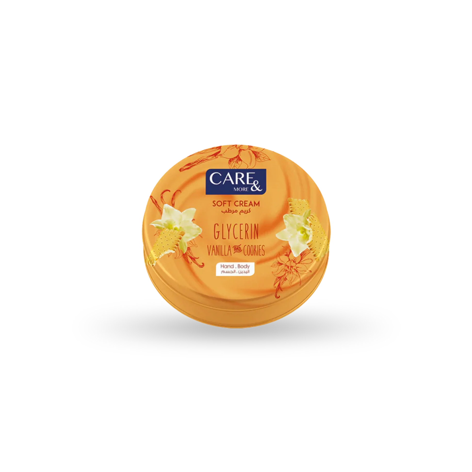 Care and more soft cream with glycerin 75 ml vanilla and cookies
