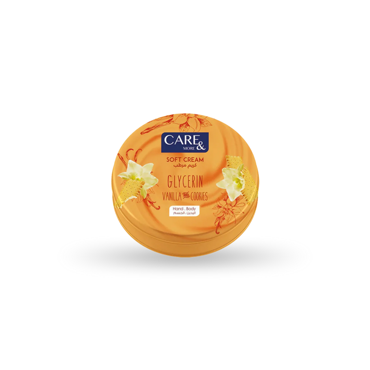 Care and more soft cream with glycerin 75 ml vanilla and cookies
