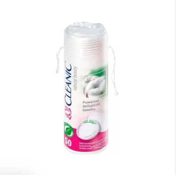 Cleanic Pure Effect cosmetic pads 50 pcs