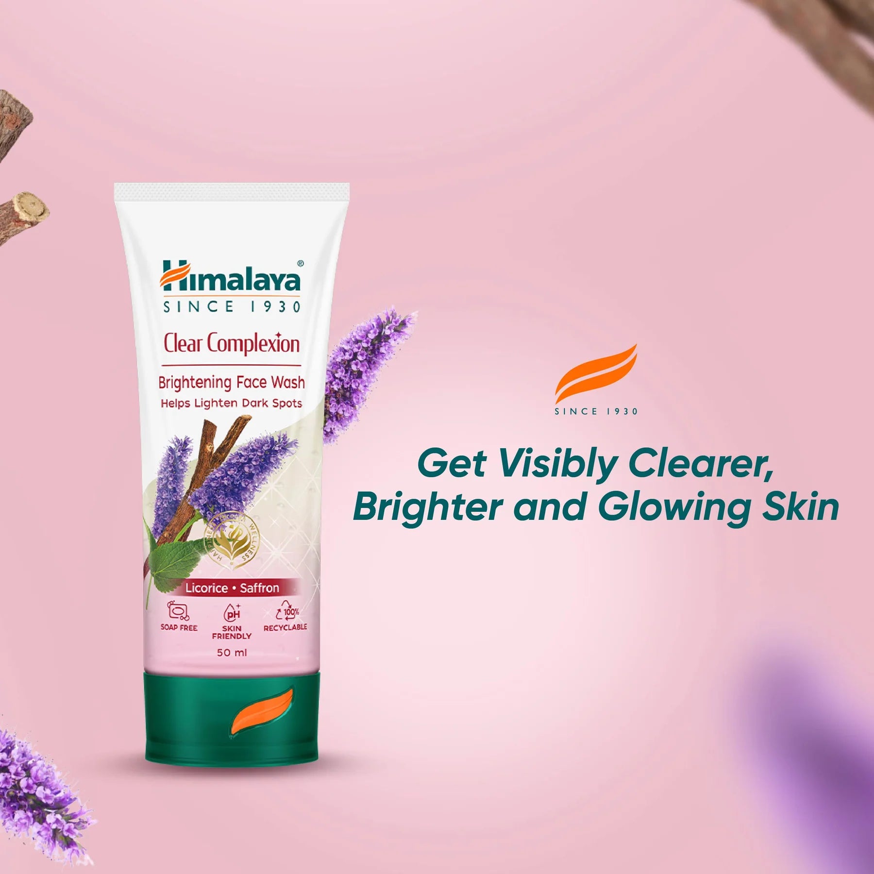 Himalaya Clear Complexion Brightening Face Wash 100ml