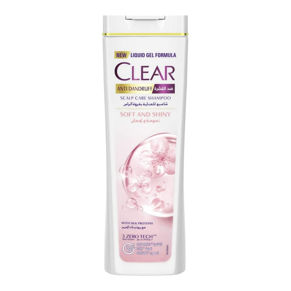 Clear Shampoo for Softness and Shine Anti-Dandruff for Women 180 ml