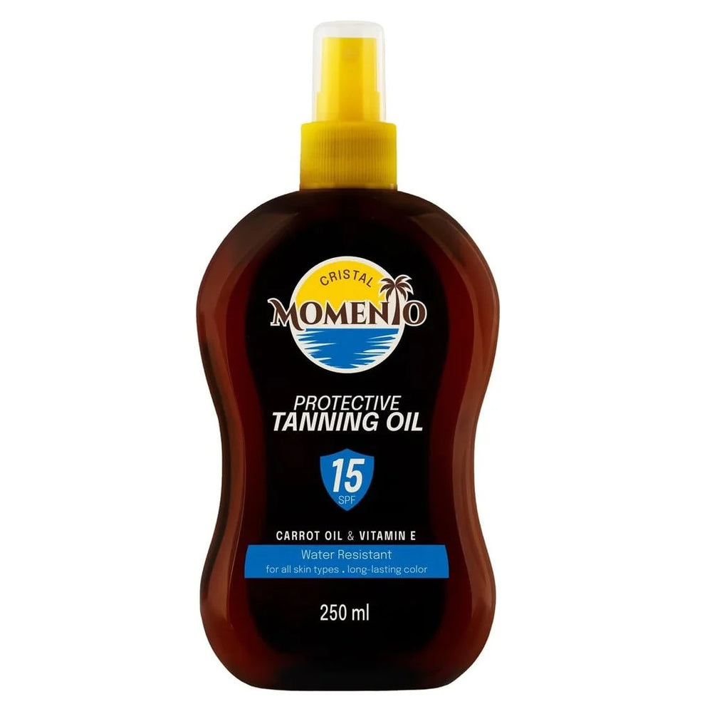 Momento Cristal Protective Tanning Oil - SPF15 - 250ml
