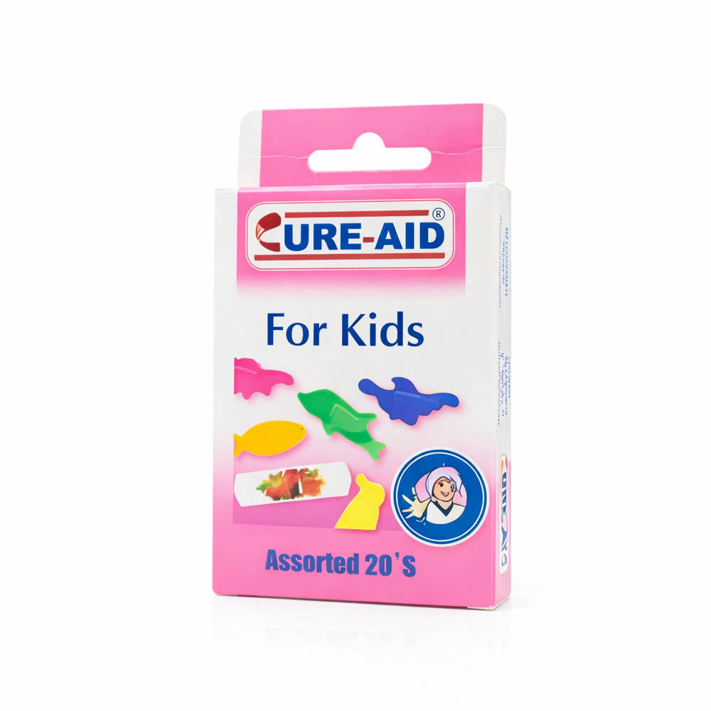 Cure-aid for kids adhesive plasters 4 packs