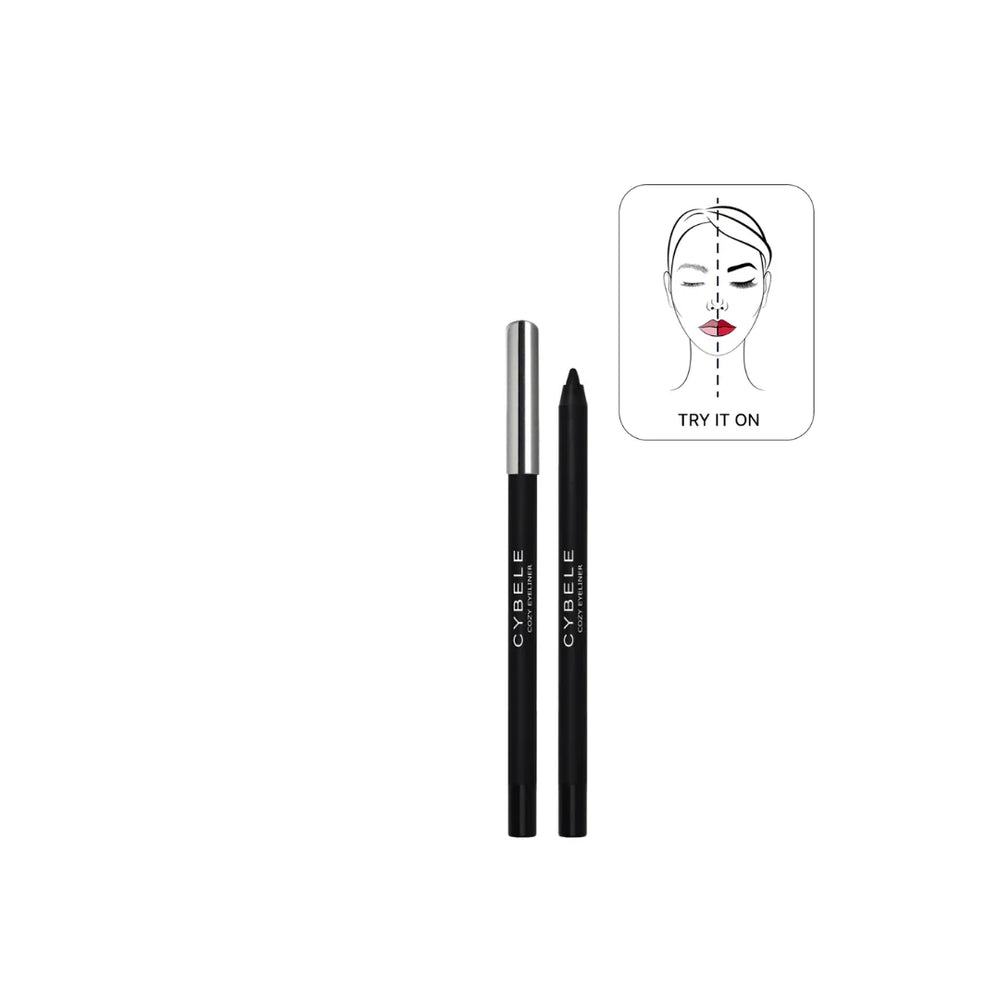 Cybele cozy eyeliner black 01