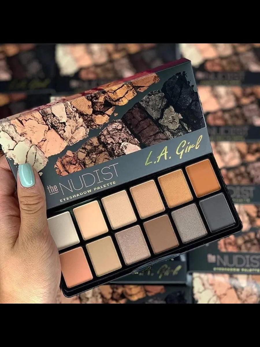 La Girl Eyeshadow Palette 12 Colors "Fanatic" Nudist