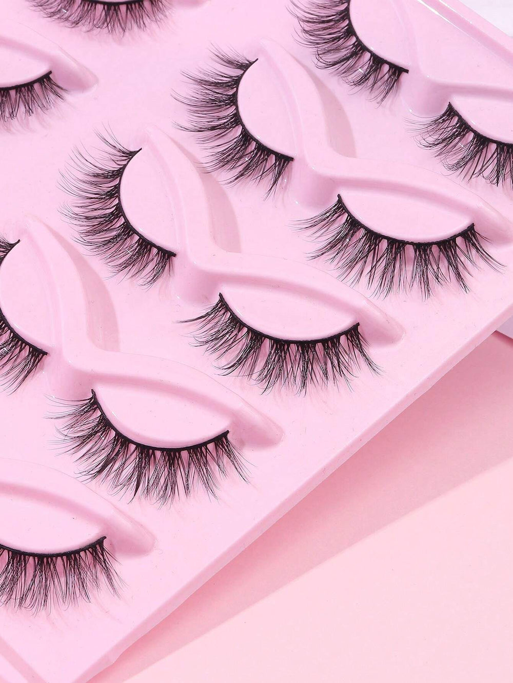 Shein 10 Pairs Of Mixed Cat Eye Eyelashes