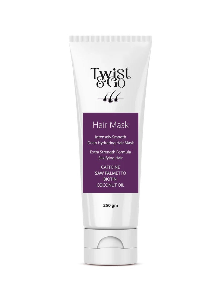 Twist and Go Hair Mask Intensely Smooth 250 gm + Hair Volumizing Shampoo 250 gm