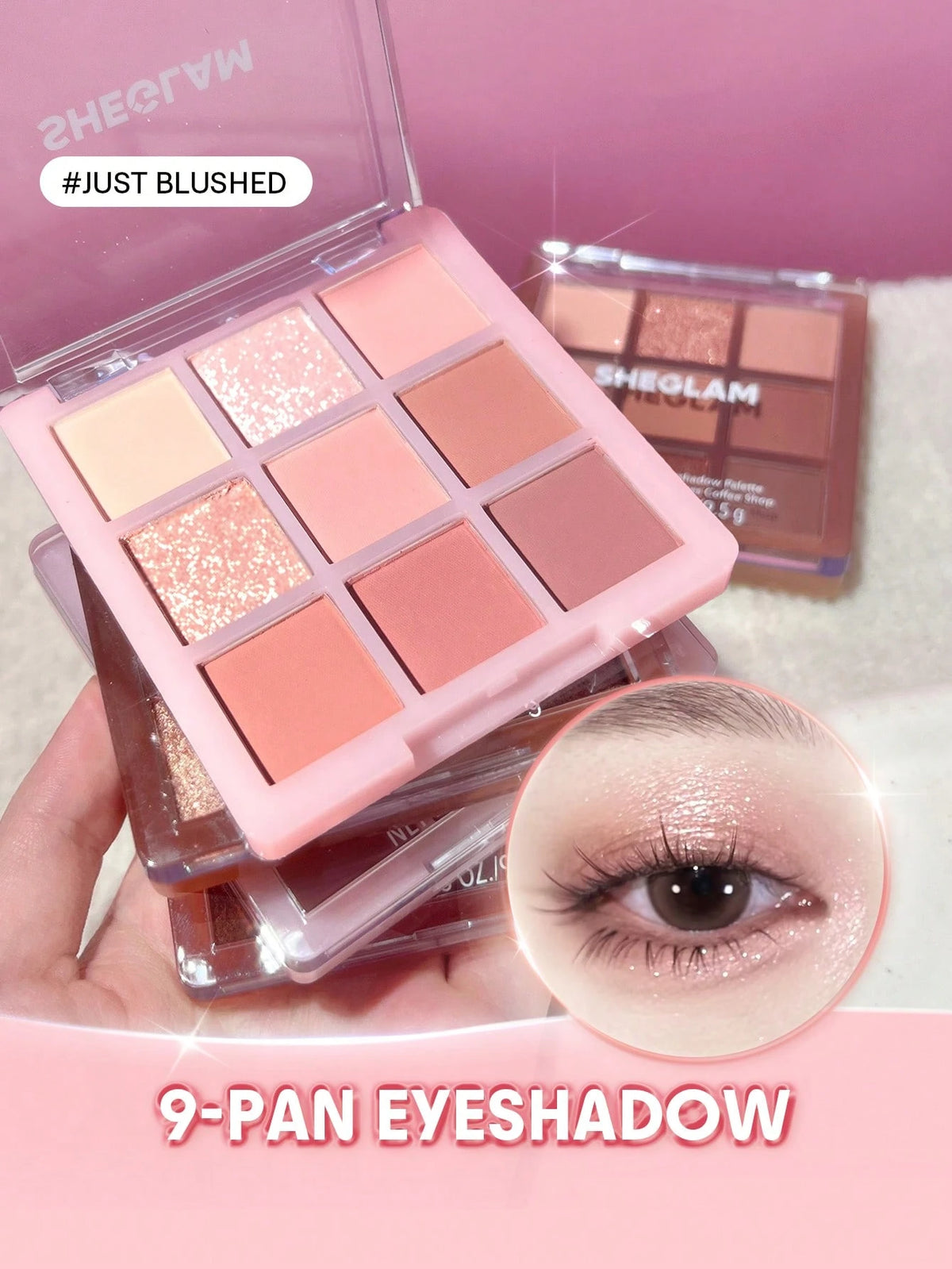 Sheglam Matte 9-Pan Eyeshadow Palette