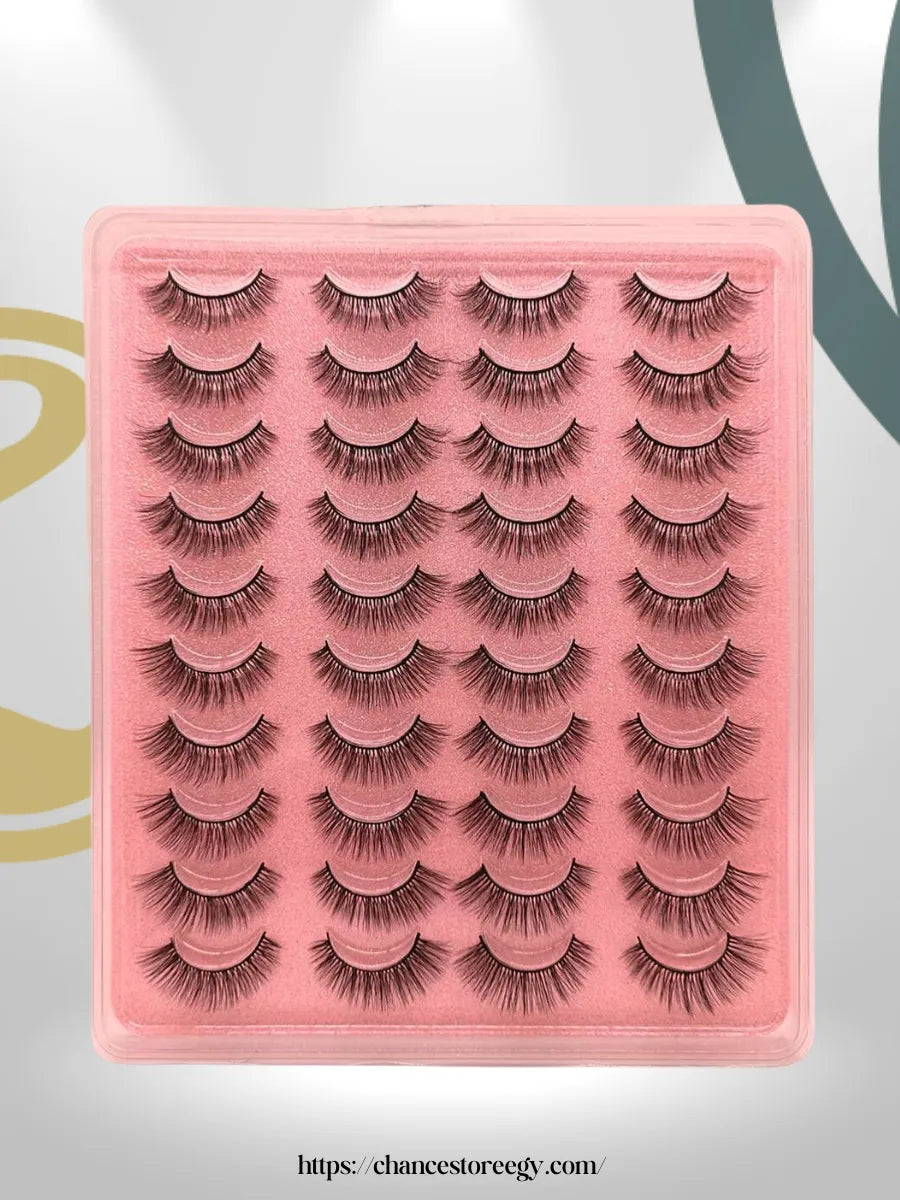 SHEIN 20 pairs of natural false eyelashes 20-3