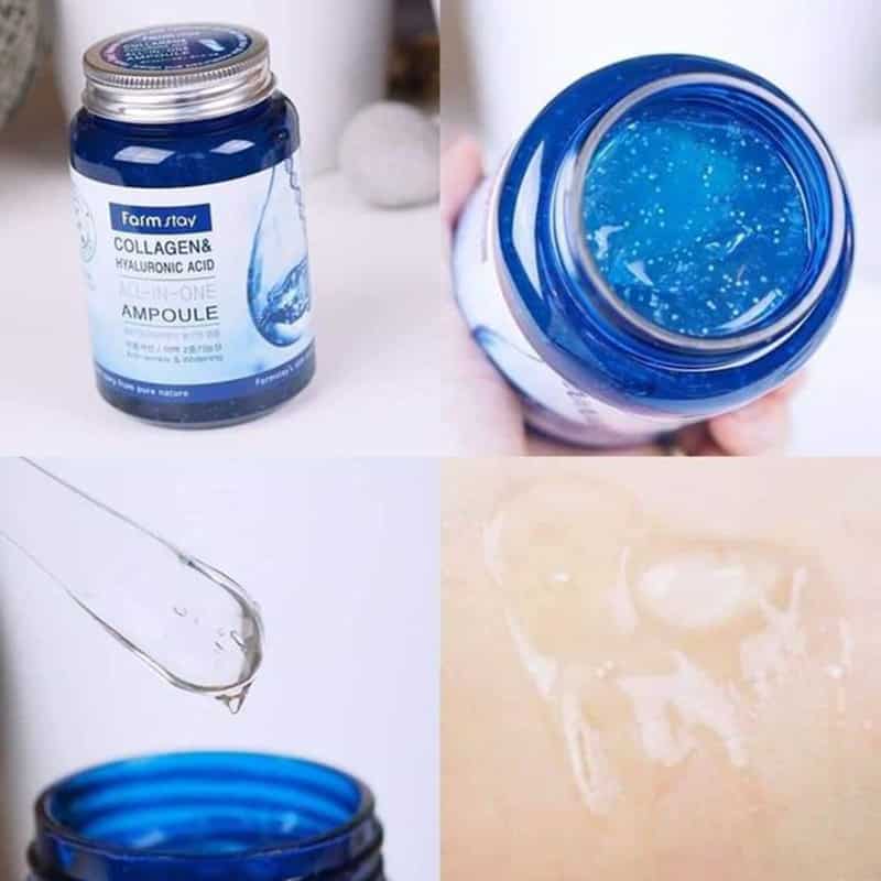 FARM STAY Collagen and Hyaluronic Acid All In One Ampoule 250ML