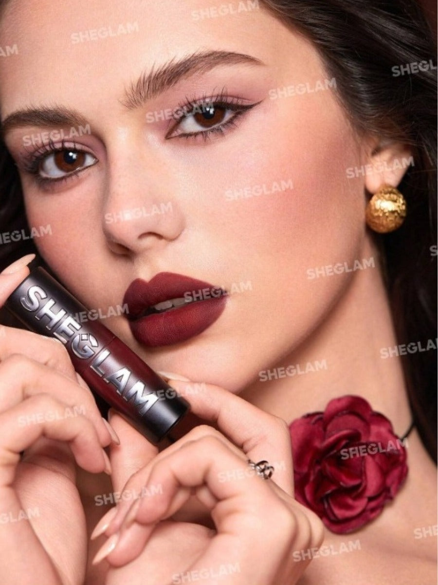 Sheglam Dynamatte Boom Long Lasting Matte Lipstick ember rose