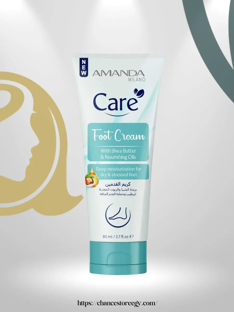  Amanda Milano Care Foot Cream- Moisturizer and Crack Healer 80ml