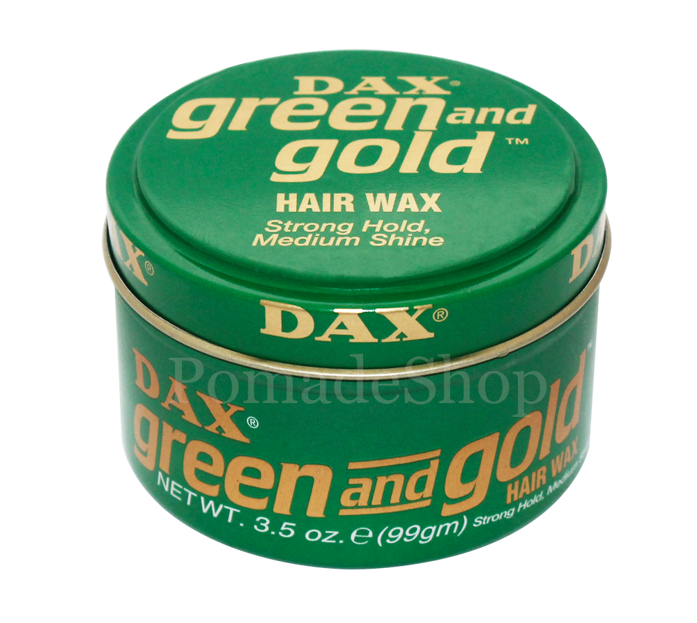 Dax Green and Gold Hair Wax 99g
