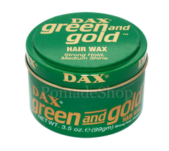 Dax Green and Gold Hair Wax 99g