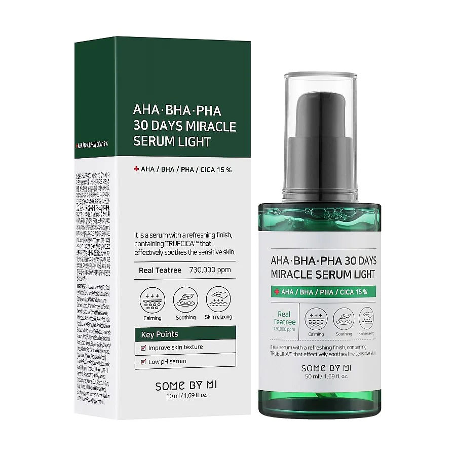 Some By Mi AHA BHA PHA 30 Days Miracle Serum Light 50ml