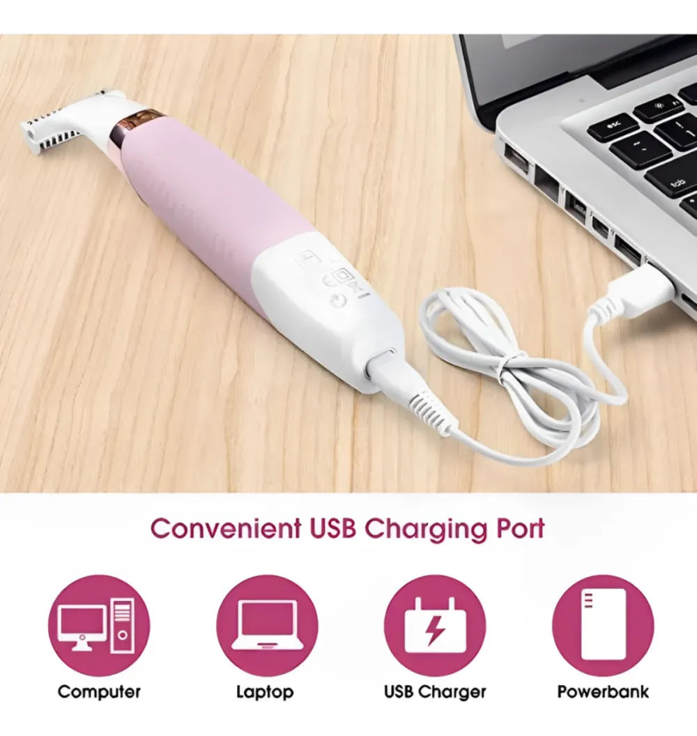 Kemei KM-1900 Body Shaver And Eyebrow Trimmer