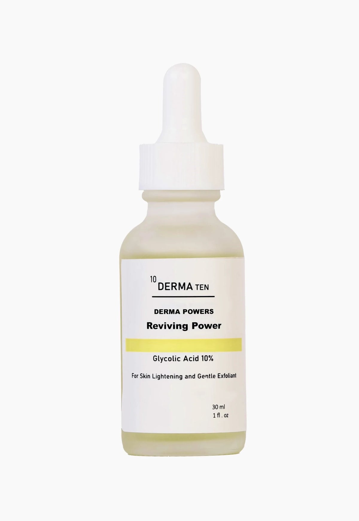 Derma Ten Glycolic Acid 10% Serum Reviving Power