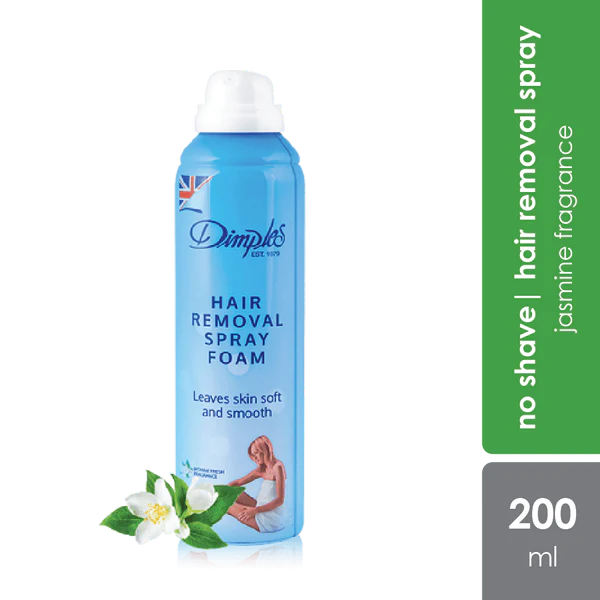 Dimples Hair Removal Spray Foam - Jasmine Fresh 200ml