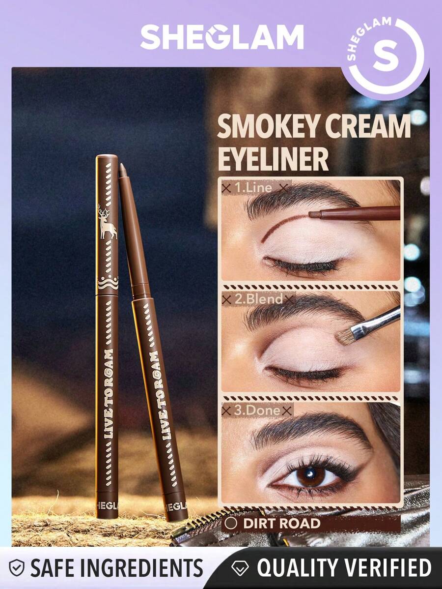 Sheglam Matte Eyeliner Cream Leave to Room Get Going