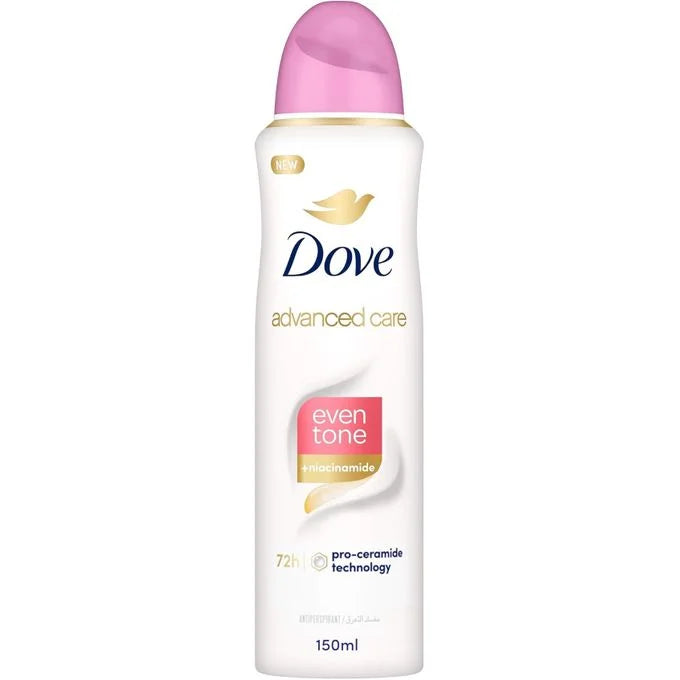 Dove Even Tone Antiperspirant Spray 150ml