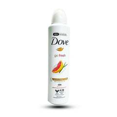 Dove Go Fresh Deo Antiperspirant Body Spray For Women - Grapefruit Lemongrass - 250ml