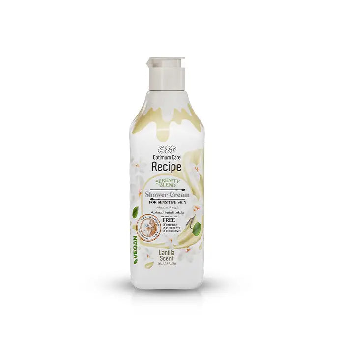 EVA RECIPE SHOWER CREAM UANILLA SCENT 370ML