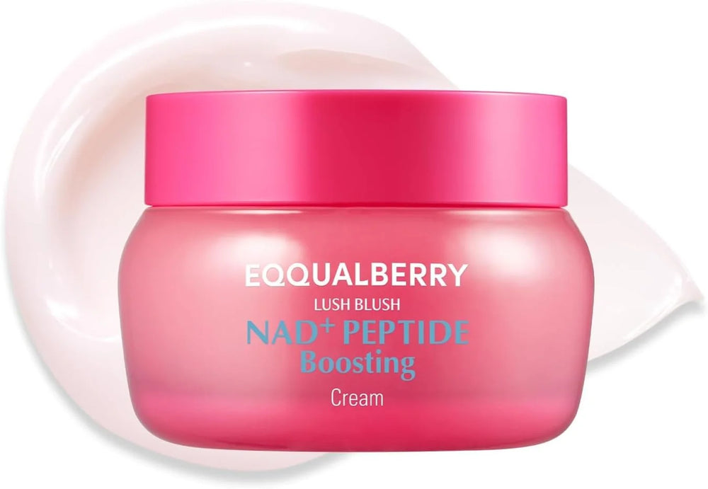 Eqqual Berry Lush Brush NAD+ Peptide Boosting Cream 50ml