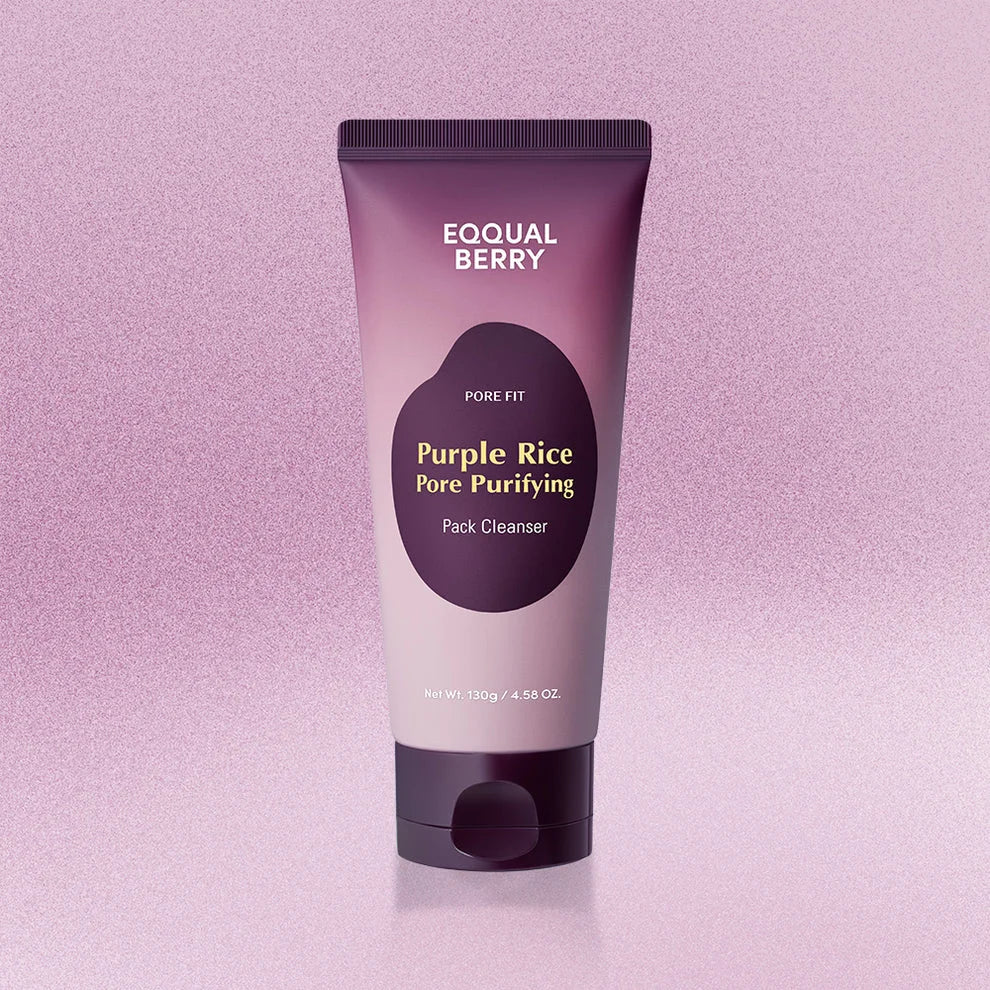 Eqqualberry Purple Rice Pore Purifying Pack Cleanser 130g