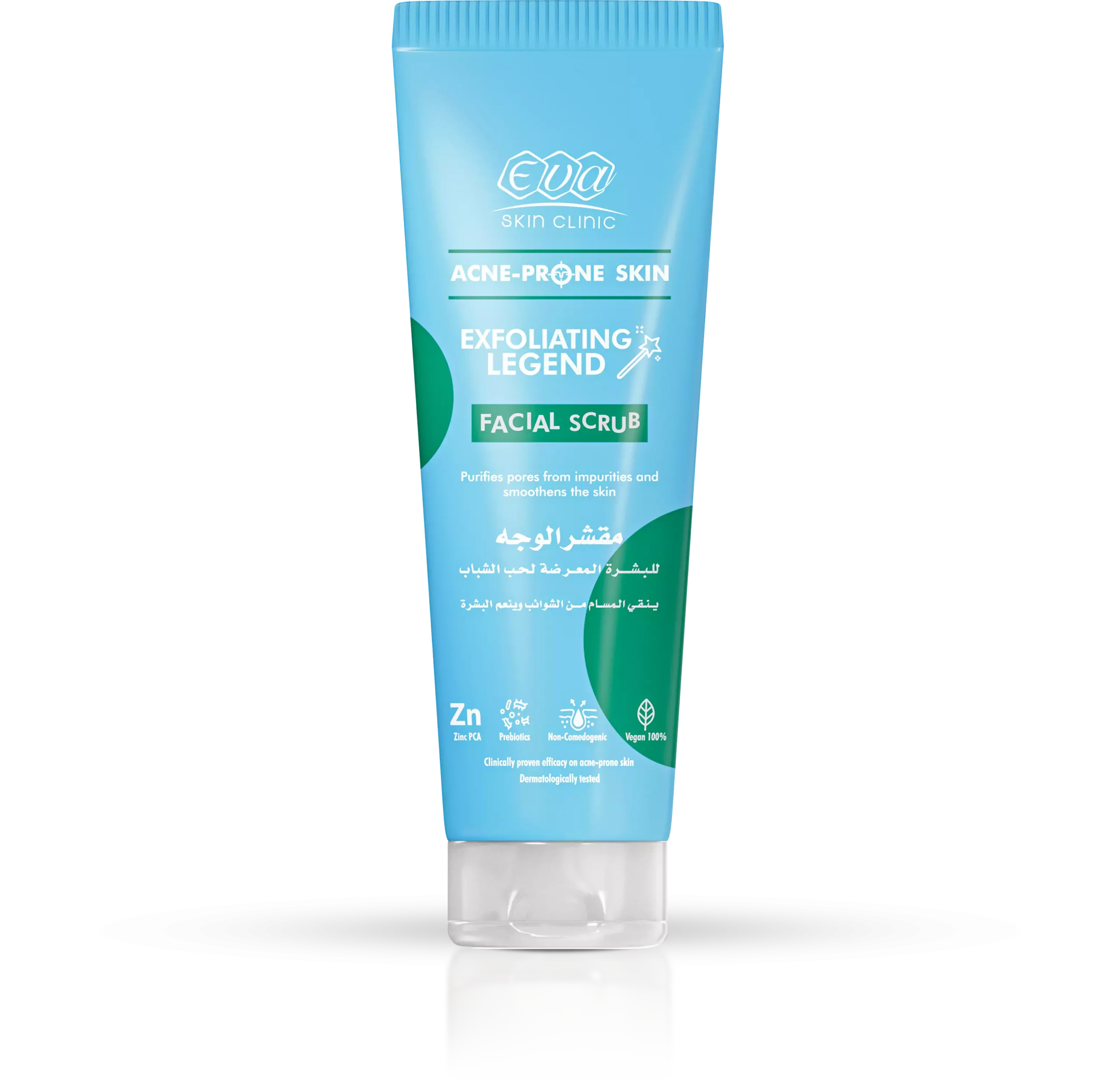Eva Facial Scrub for Acne-Prone Skin 100ml