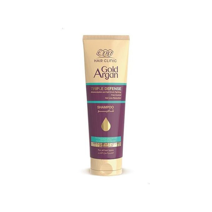 Eva Hair Clinic Gold Argan Hair Shampoo 230 ml