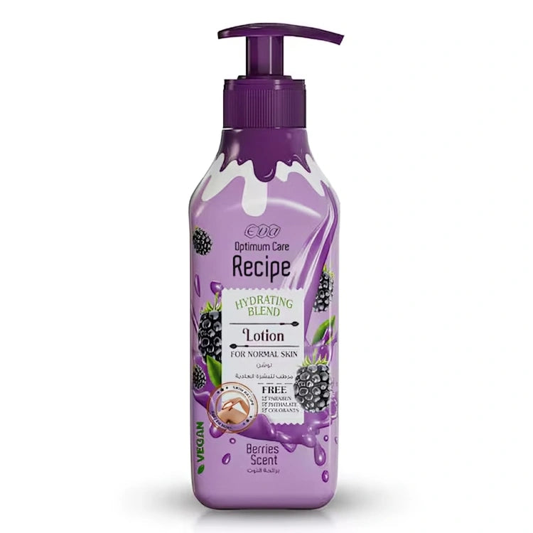 Eva Moisturizing Lotion for Skin with Berry Scent 370ml