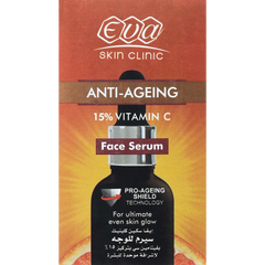 Eva Vitamin C Facial Serum 30 ml ایفا سكین كلینك سیرم بشرة ٣٠مل فیتامین سي