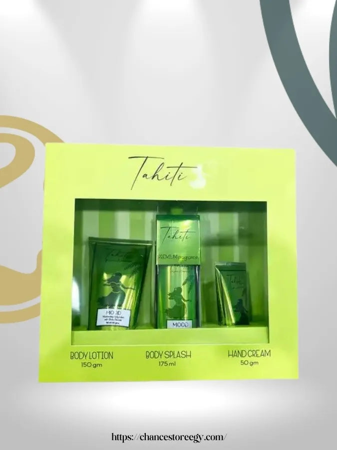  mood Tahiti 3-Pcs Hand Cream Body Splash and Lotion Set